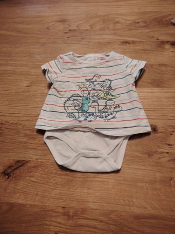 Bodie manche courte taille 3 mois