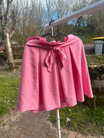 Jupe rose patineuse