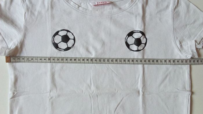 T-shirt Camaïeu taille XS - photo numéro 8