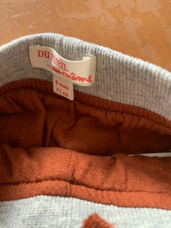 Lot pantalon hiver Du pareil au même 9 mois - photo numéro 8