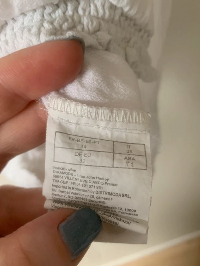 • Blouse blanche ~ Pimkie • - photo numéro 16