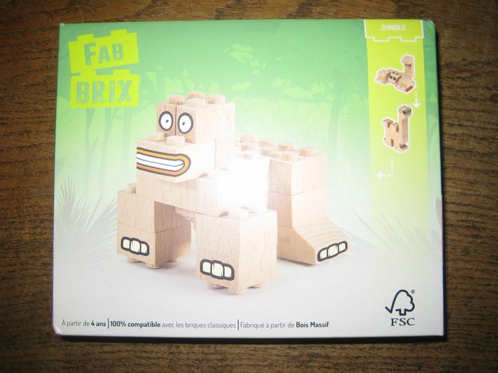 Fab brix jungle lego 3 en 1 brique bloc neuf - photo numéro 2