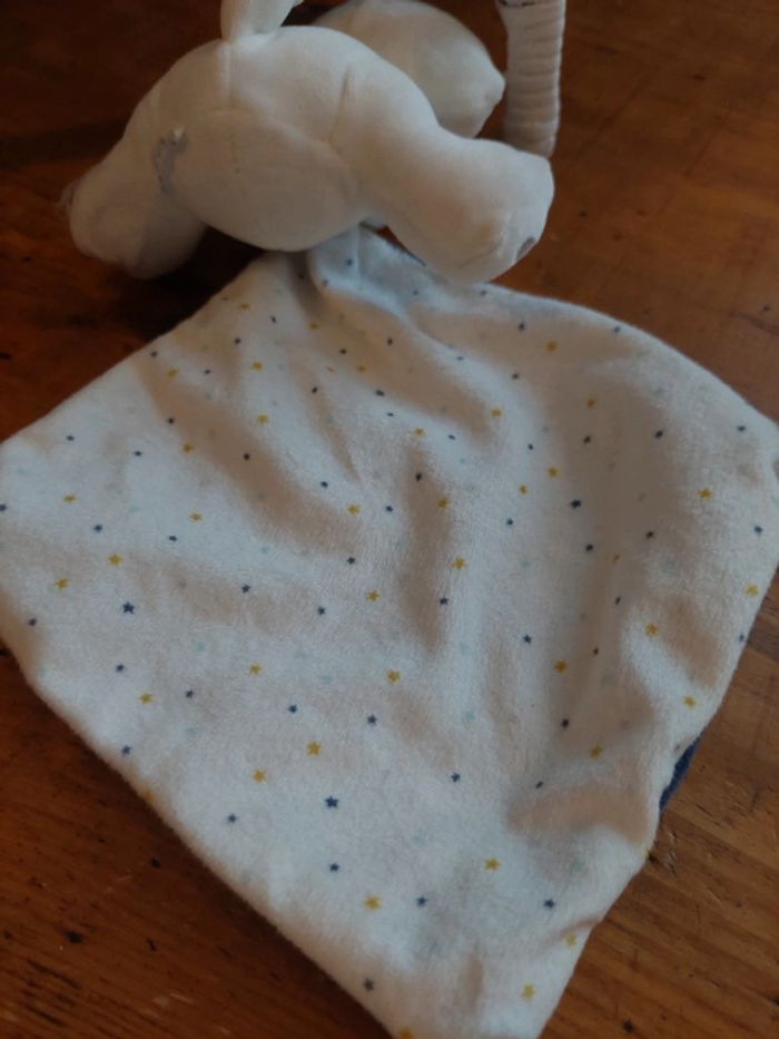 Doudou mouchoir bleu tigre Simba toys (2) - photo numéro 3