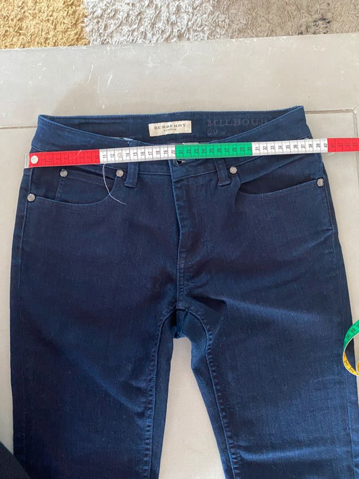 Jeans Burberry modèle Milbourne bleu marine foncé taille S / US 29 - photo numéro 13