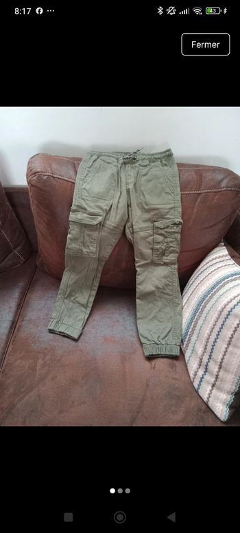Pantalon cargo 8 ans 