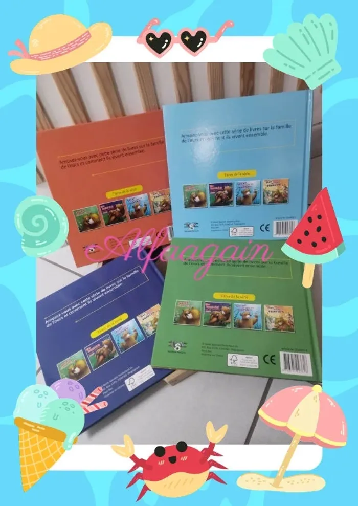 Lot livres enfants ourson - photo numéro 5