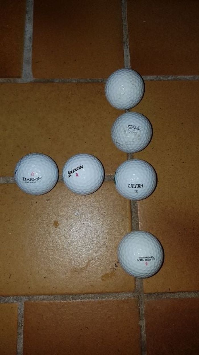 Lot balles de golf