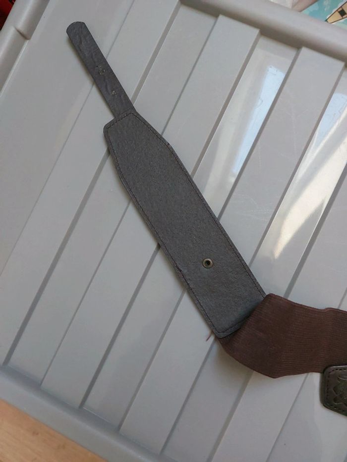 Magnifique ceinture marron vintage - photo numéro 7