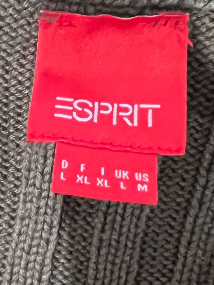 Pull, Cardigan, esprit, taille XL kakie beige - photo numéro 2