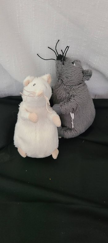 Petit Doudou souris rat gris IKEA
