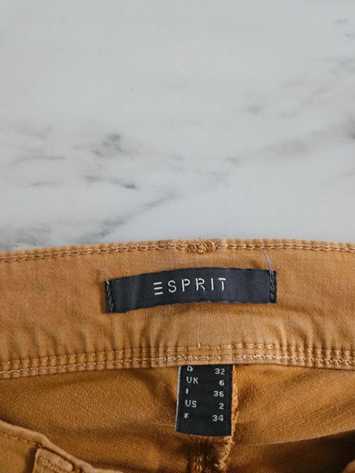 Esprit pantalon camel taille XS - photo numéro 5