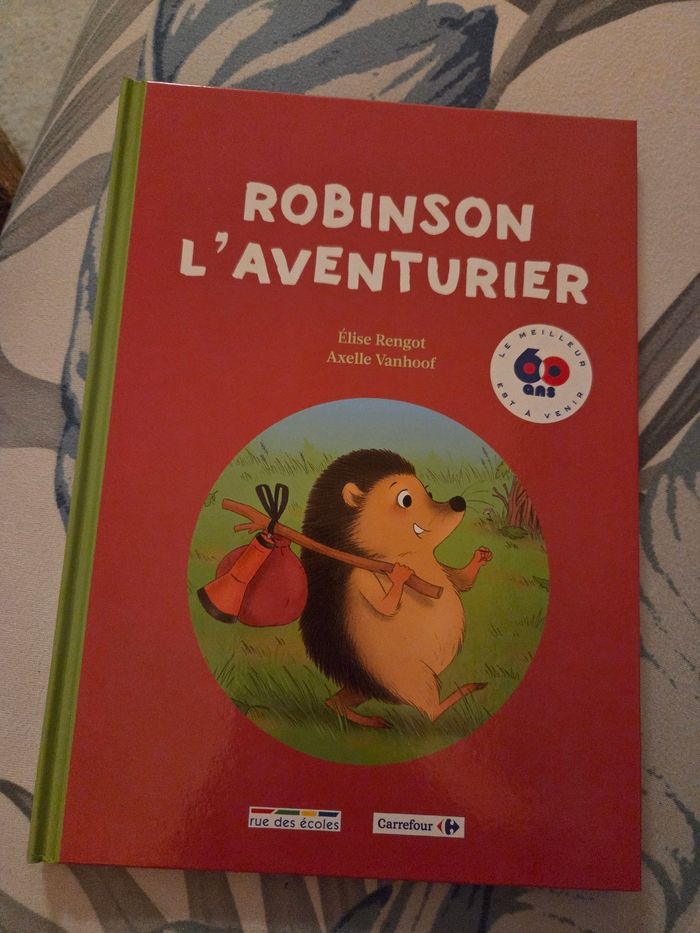 Livre Robinson l'aventurier