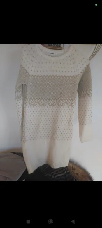 Robe en laine dorée fille 12 ans Gémo
