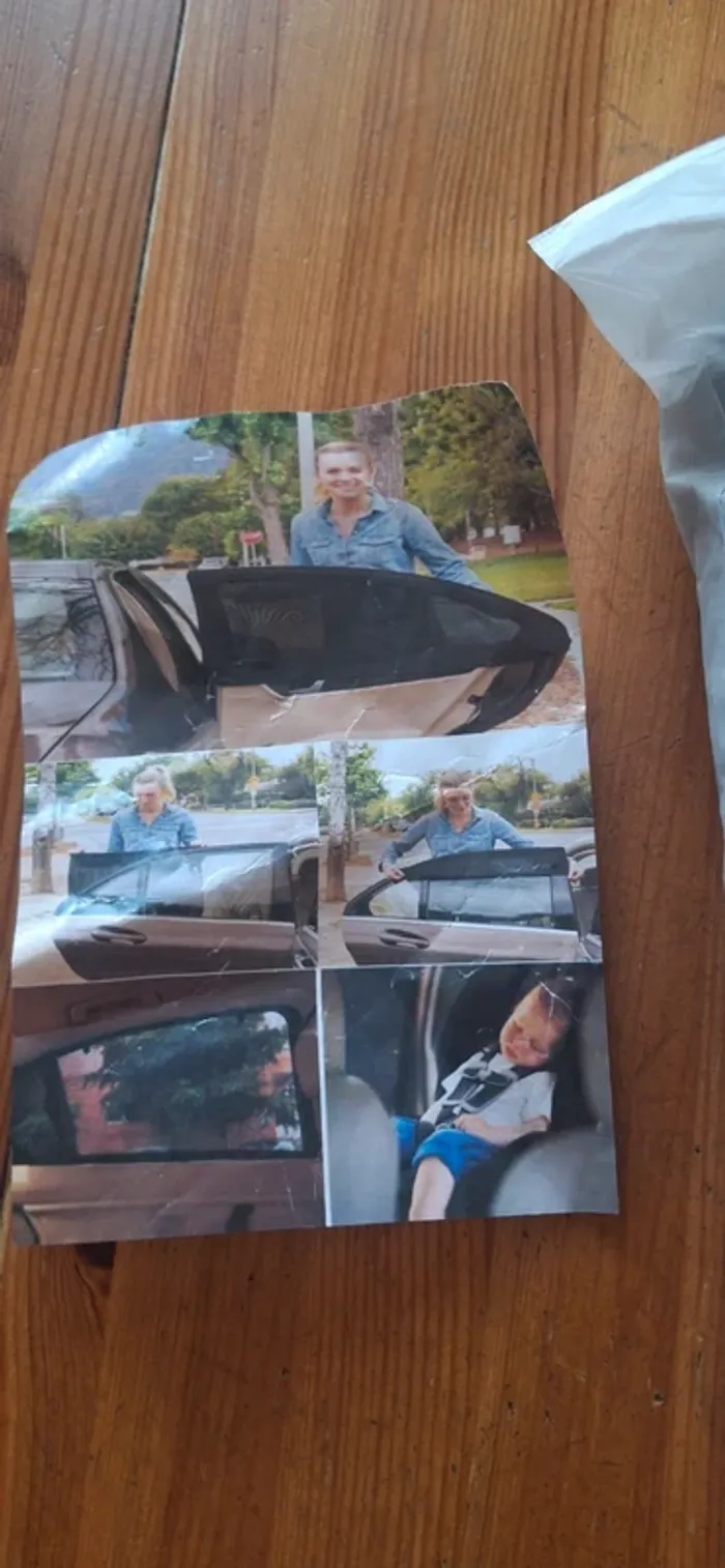 Lot de 2 housse pour vitre de voiture - photo numéro 3