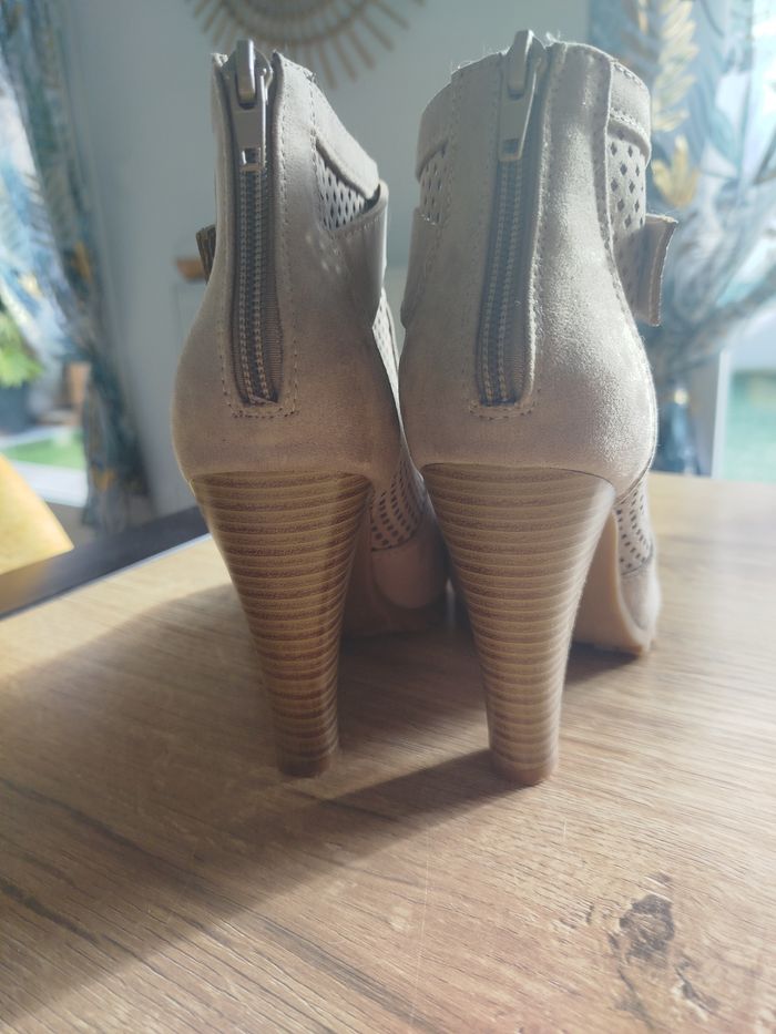 Bottines beige - photo numéro 3