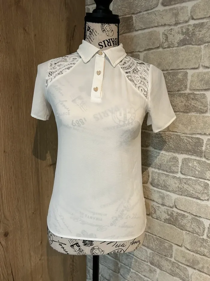Blouse manches courtes taille XS - photo numéro 2