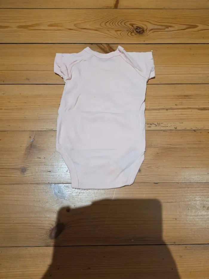 Lot de vêtements 3 mois rose/creme. - photo numéro 7
