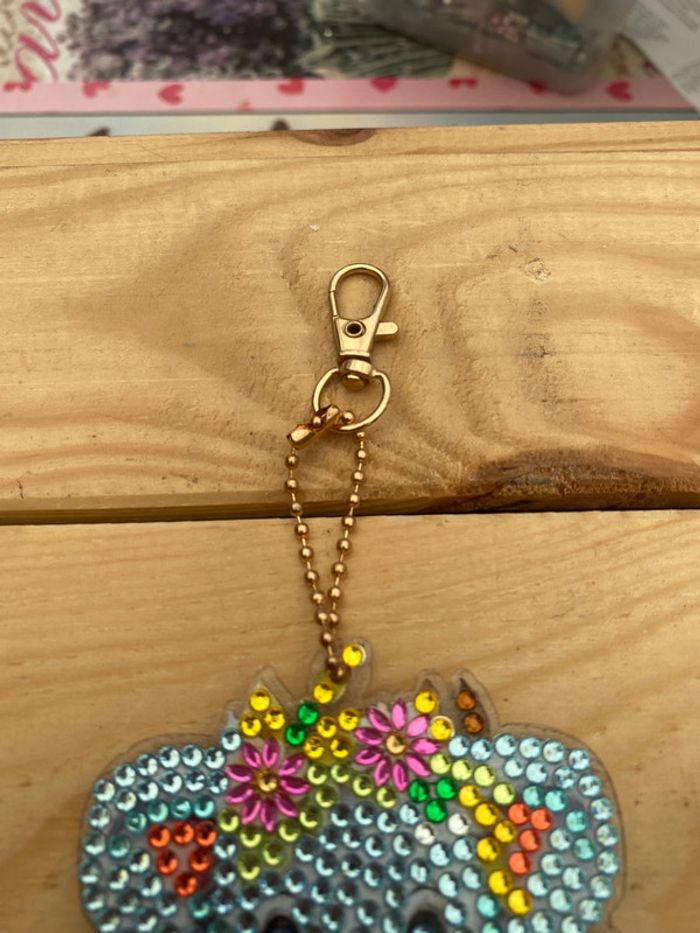 Porte clé recto/verso koala 🐨 en Diamond painting - photo numéro 2