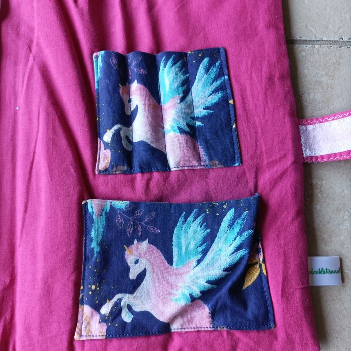 Pochette range-ardoise licorne - photo numéro 5