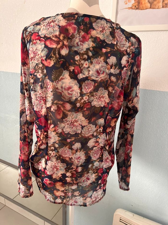 Jolie blouse légère fleurie - photo numéro 4