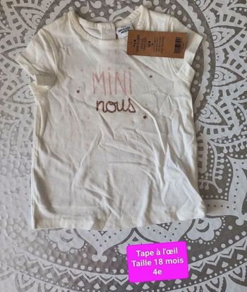 Tee-shirts tape à l'œil