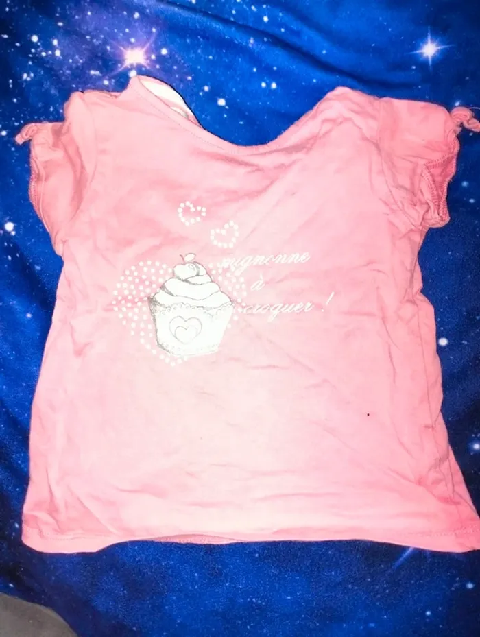T-shirt les petits cailloux 18 mois
