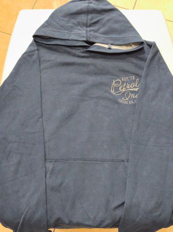 Hoodies Marine taille L pétrol industries