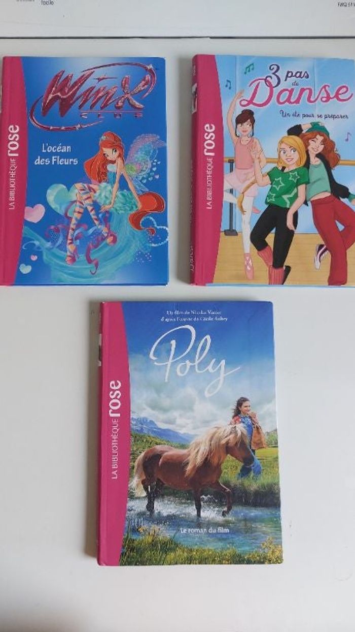 Lot 3 livres