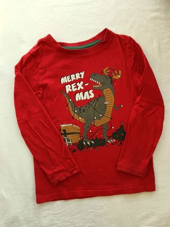 T-shirt ML Kiabi 4 ans Noël