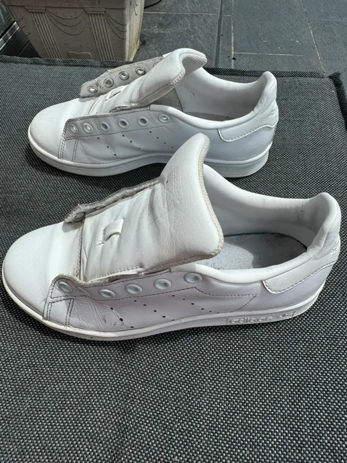 Stan Smith Adidas toute blanche taille 36 - photo numéro 5