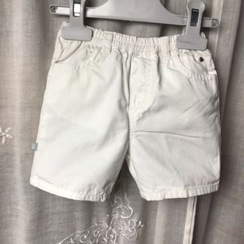 Short blanc 6 mois Obaibi