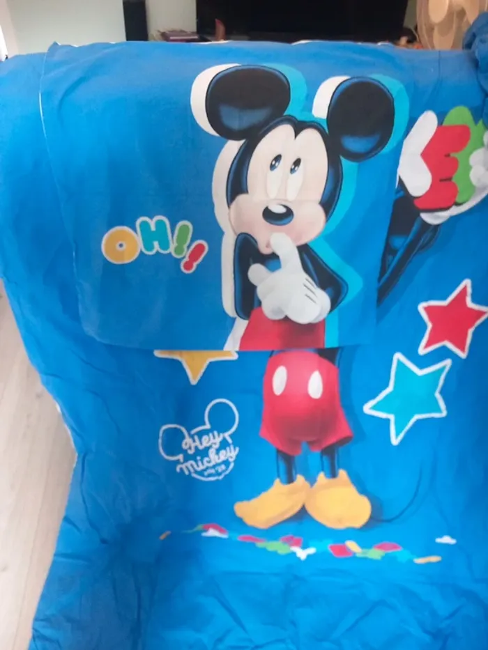Parure de lit Mickey Mouse en coton - photo numéro 2