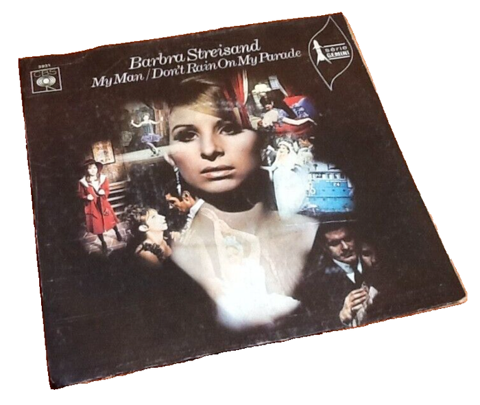 Vinyle 45 tours Barbara Streisand My Man (1968) - photo numéro 6