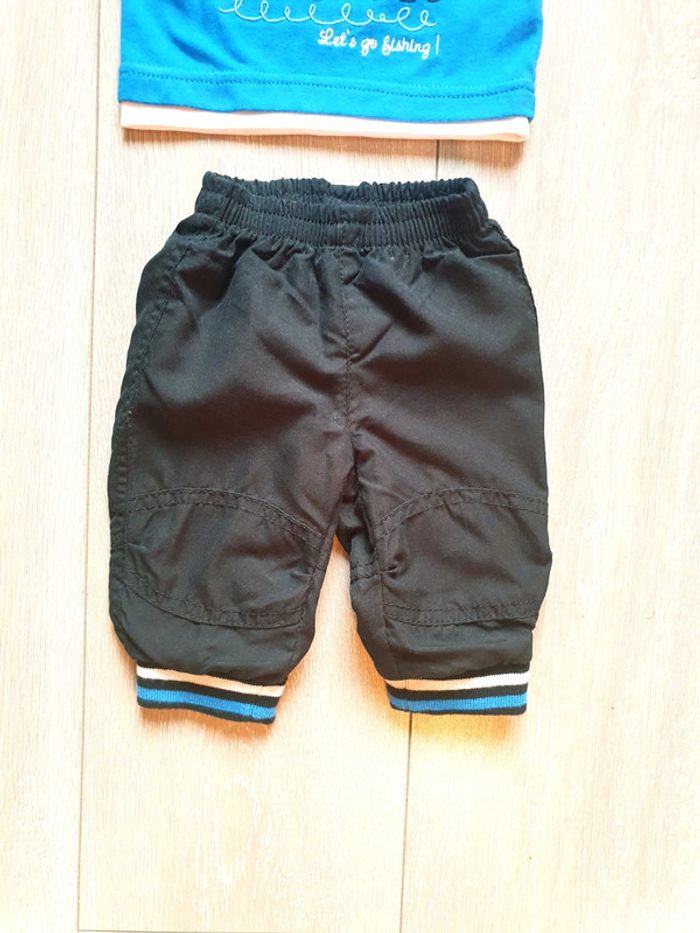 Ensemble maillot et pantalon. Garçon 3 mois - photo numéro 3