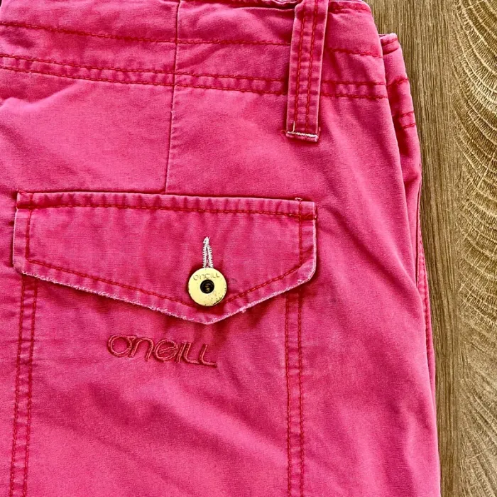 Bermuda/short rose O'Neil (logo brodé) pour femme, taille W 32 (42 taille française) - photo numéro 5