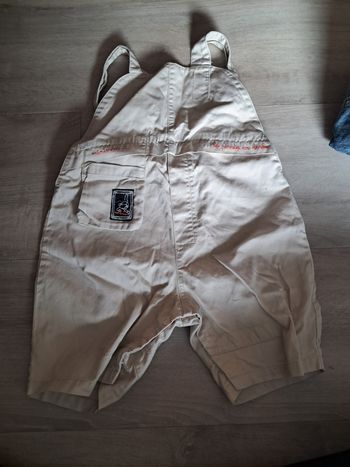 Salopette short