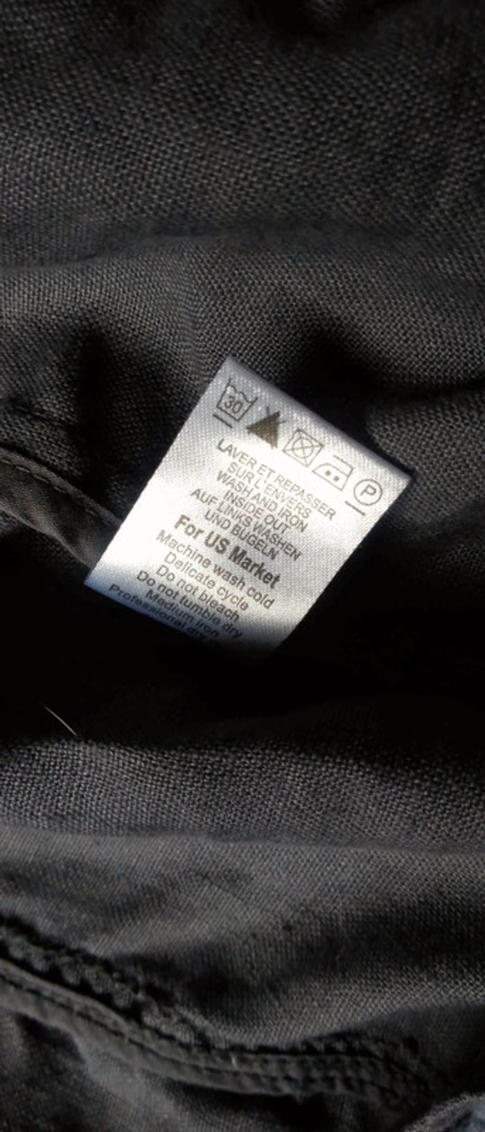 Veste en lin style perfecto gris femme 44 la redoute - photo numéro 14