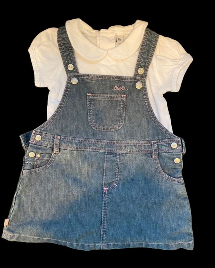 Ensemble robe salopette