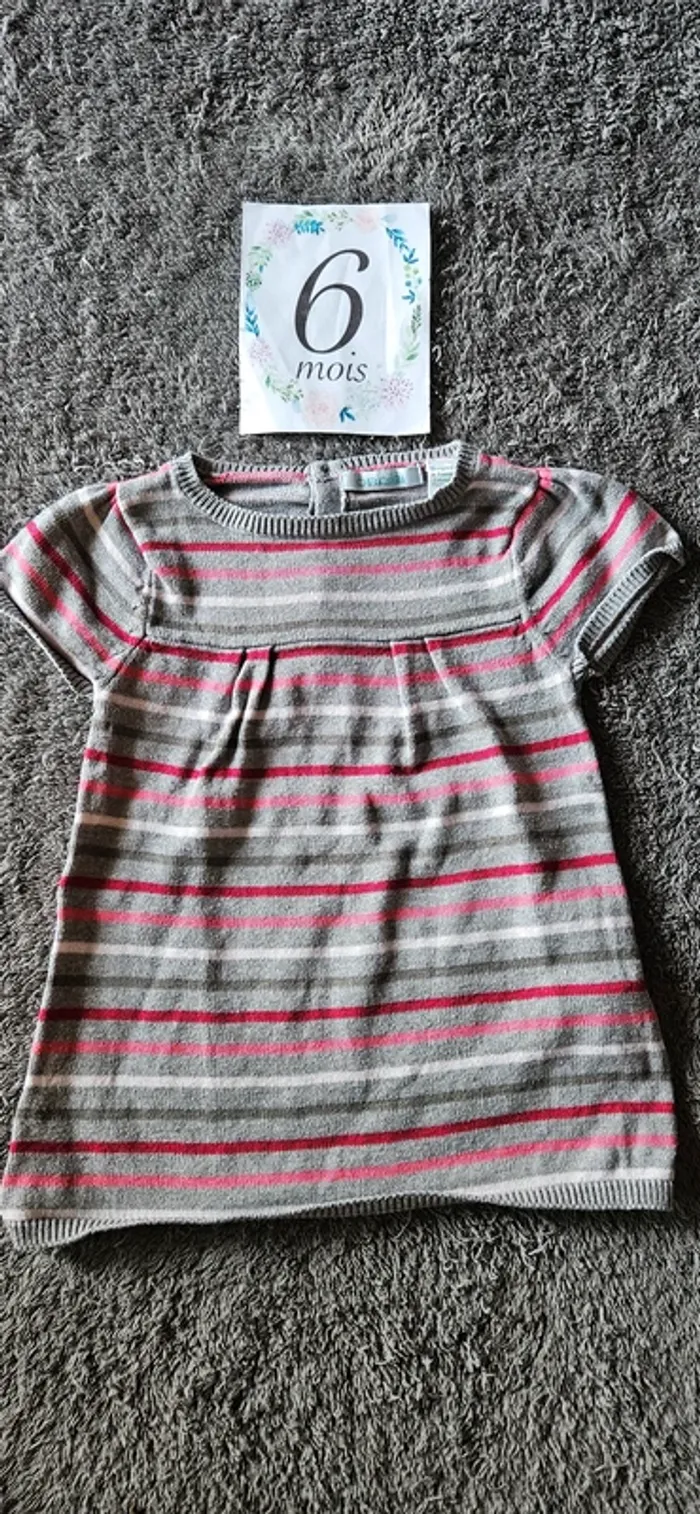 Robe pull 6 mois