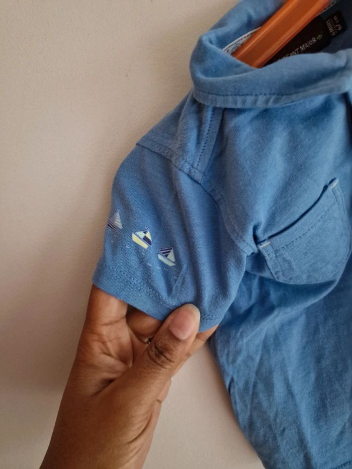 Ensemble short et t-shirt Sergent Major Bébé garçon 6 mois - photo numéro 5