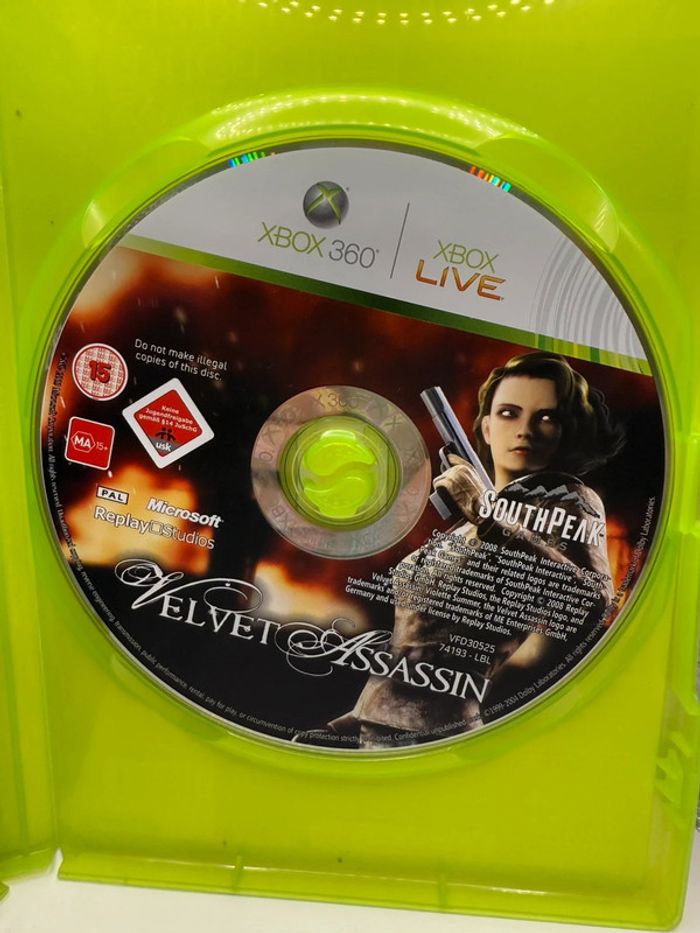 Velvet assassin Xbox 360 Microsoft - photo numéro 6
