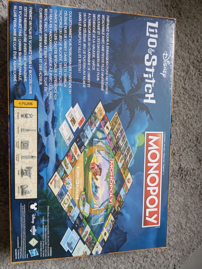 Monopoly stitch neuf - photo numéro 2