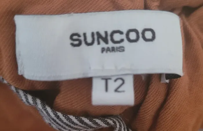 Autre pantalon suncoo marron taille M - photo numéro 2