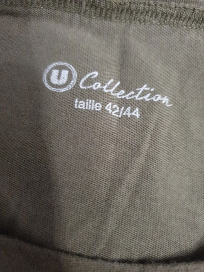 T shirt kaki taille 42 44 - photo numéro 3