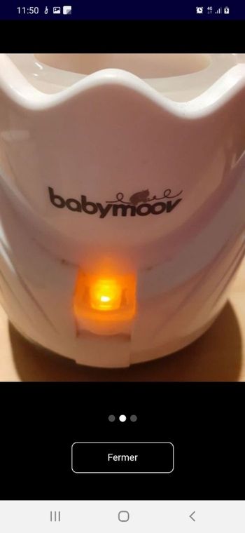 Chauffe biberon  babymoov