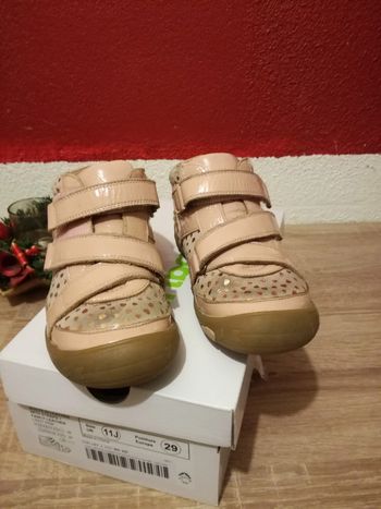 Chaussures rose pâle