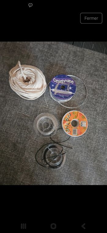 Lot de ficelles diverses pour atelier créatif
