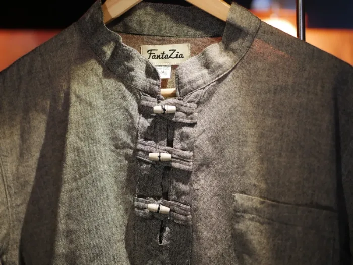 Chemise manches courtes ethnique Fantazia 100% coton - photo numéro 2