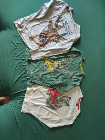 Lots de 3 tee-shirt à manche longue
