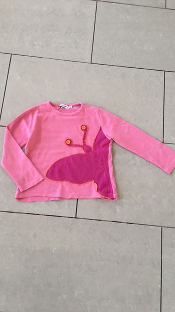 Tee shirt papillon manches longues Okaidi 5ans